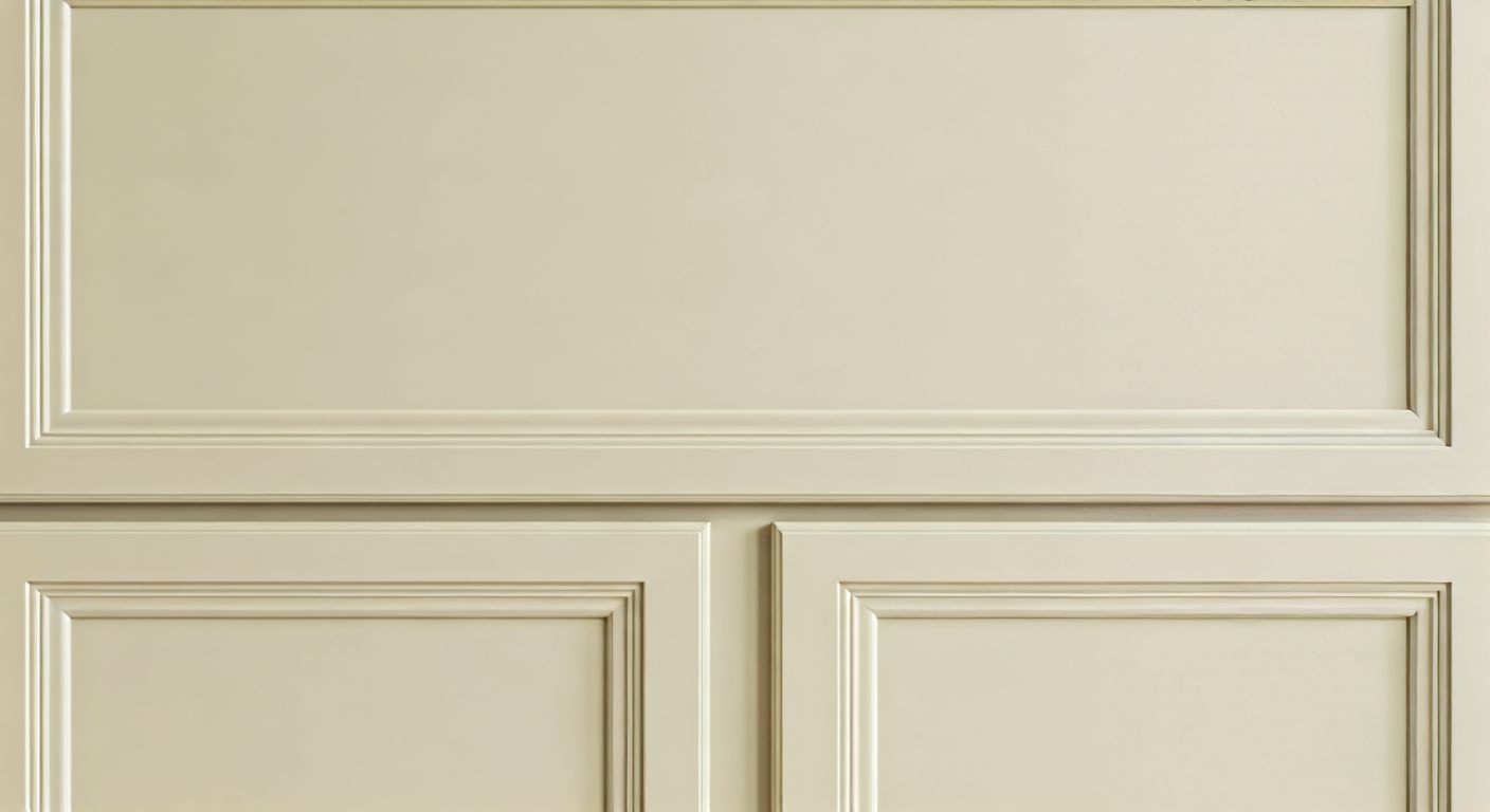 Неоклассическая кухня с эмалевыми фасадами