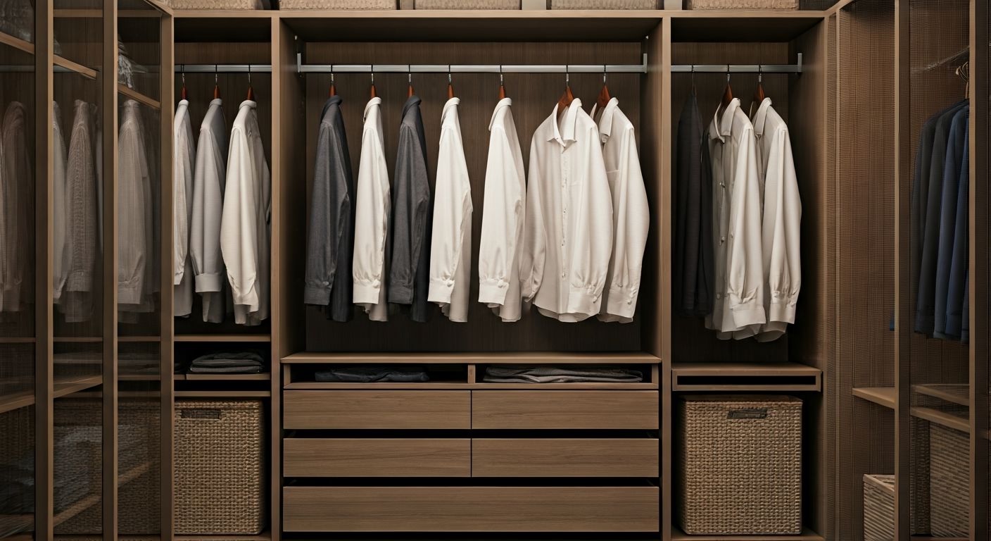 зона ежедневного доступа в шкафу