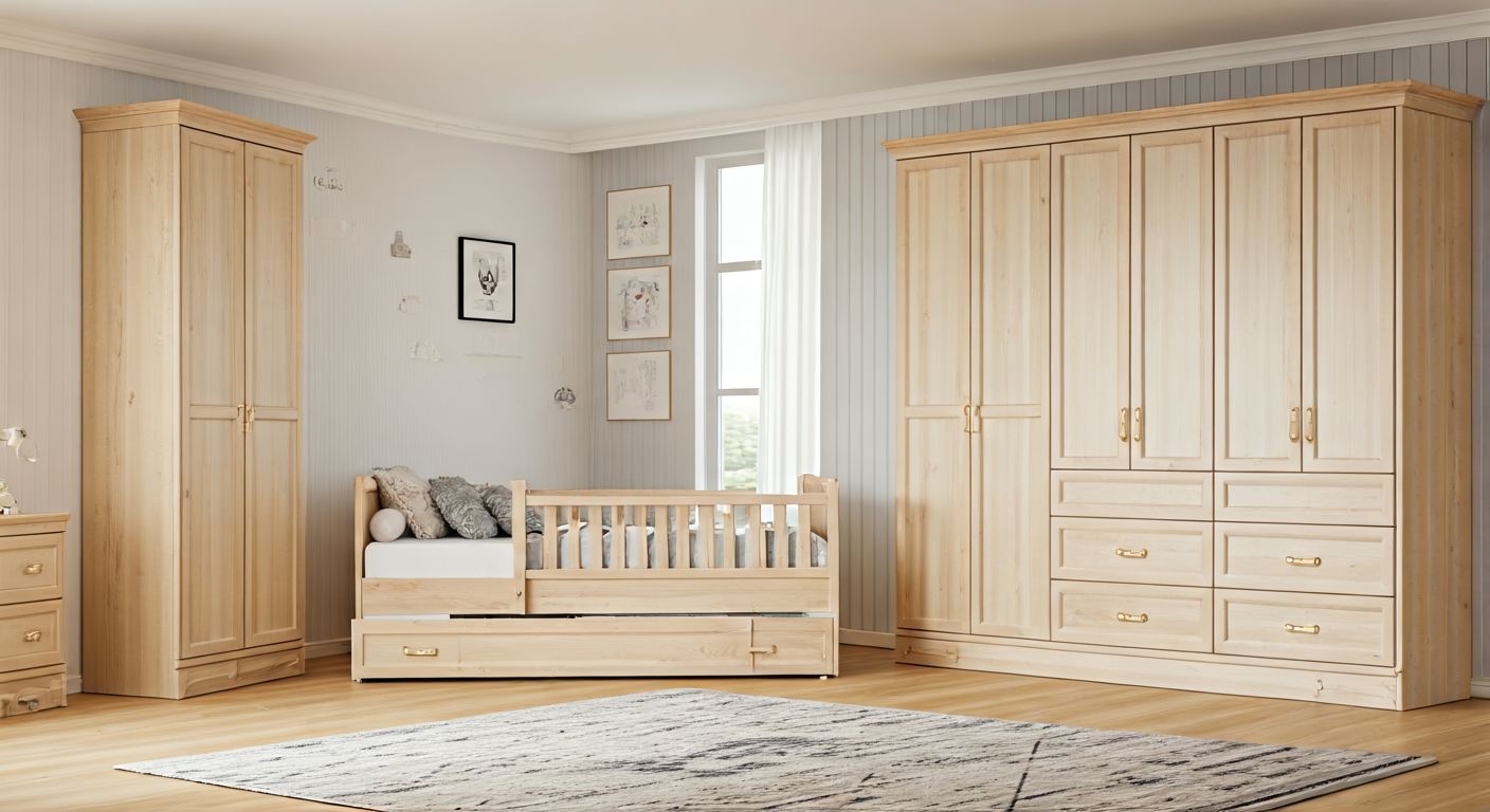 Роскошная детская комната с мебелью