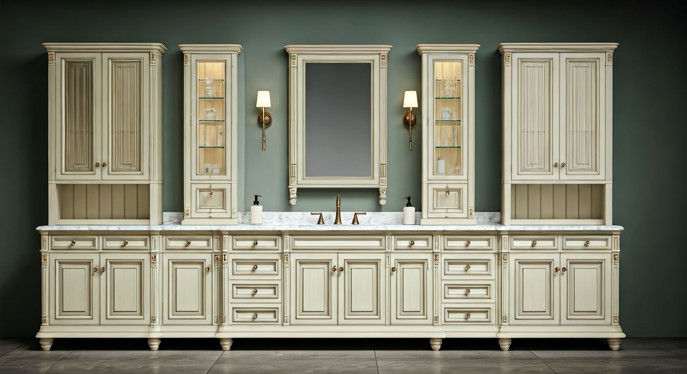 Неоклассическая мебель для ванной комнаты