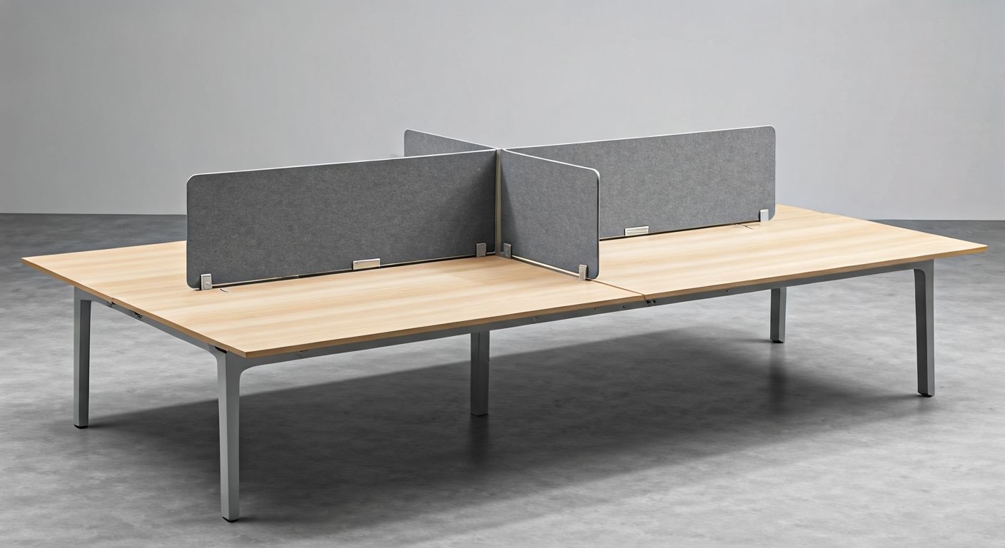 Роскошный офисный стол на двоих