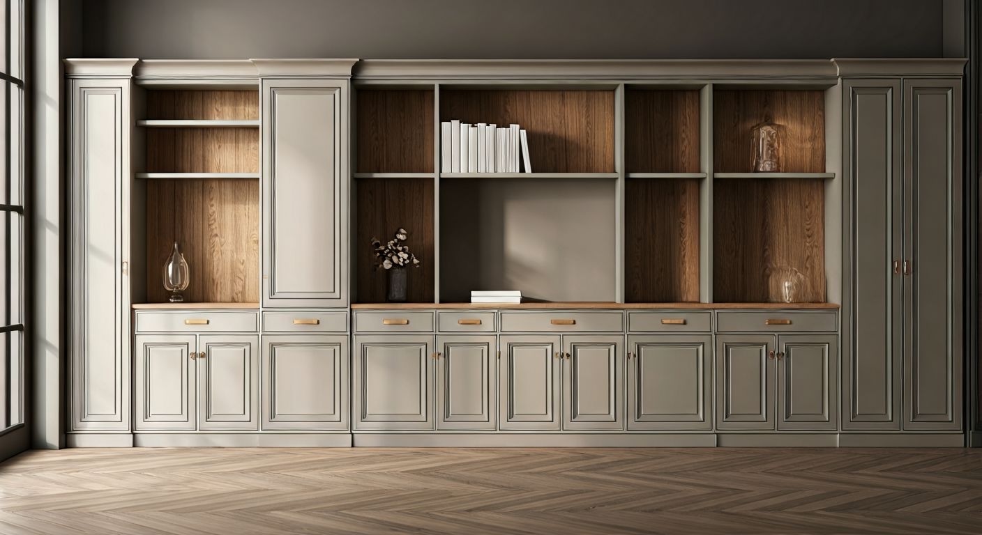 Современная роскошная система офисного хранения