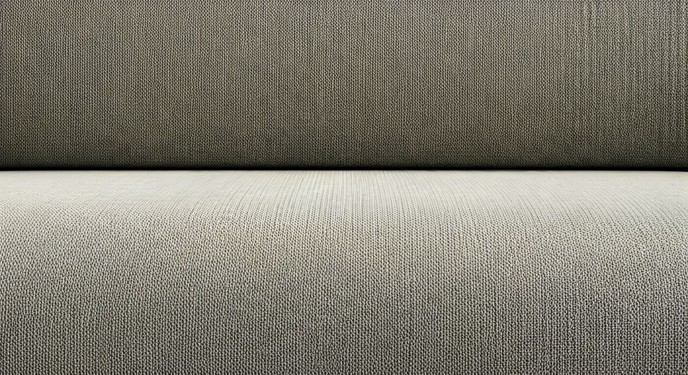 Крупный план микрофибровой обивки