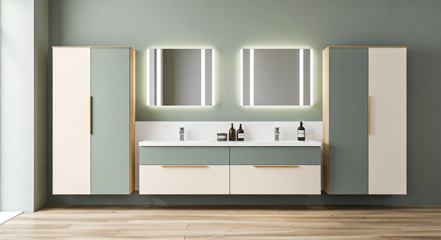 роскошный общий вид ванной комнаты