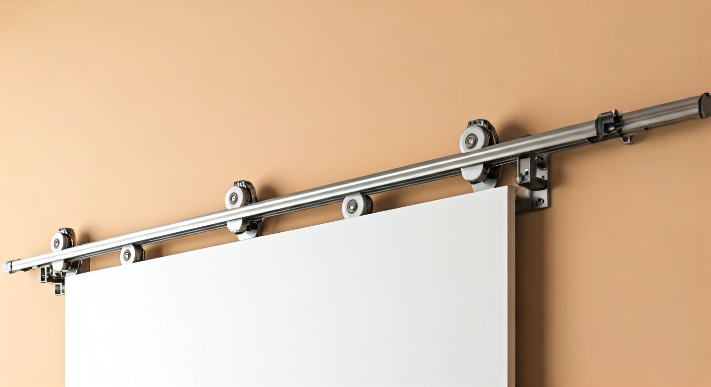 деталь направляющих шкаф-купе с роликами