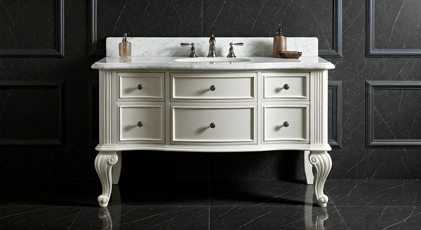 неоклассическая консоль с резными фасадами