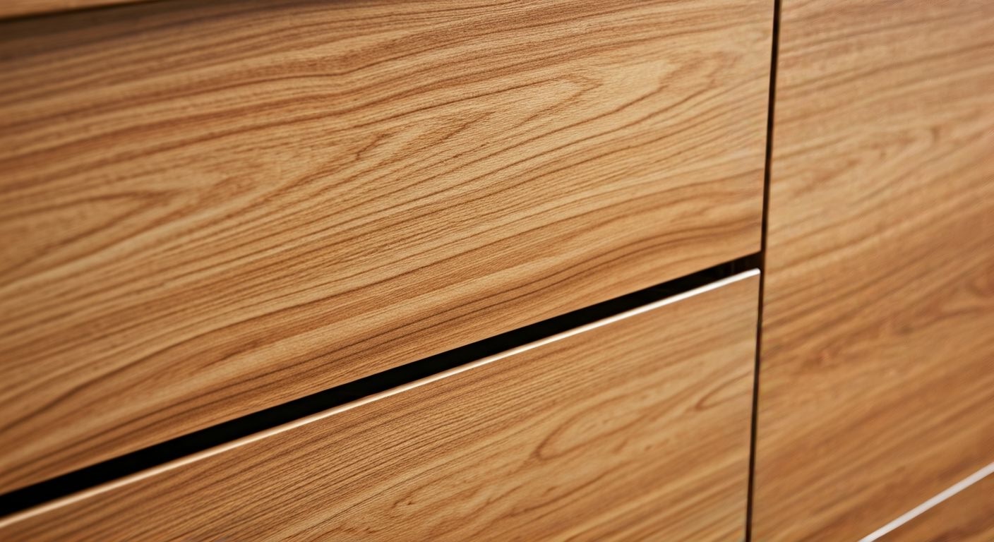 Наклеивание пленки на кухонные фасады