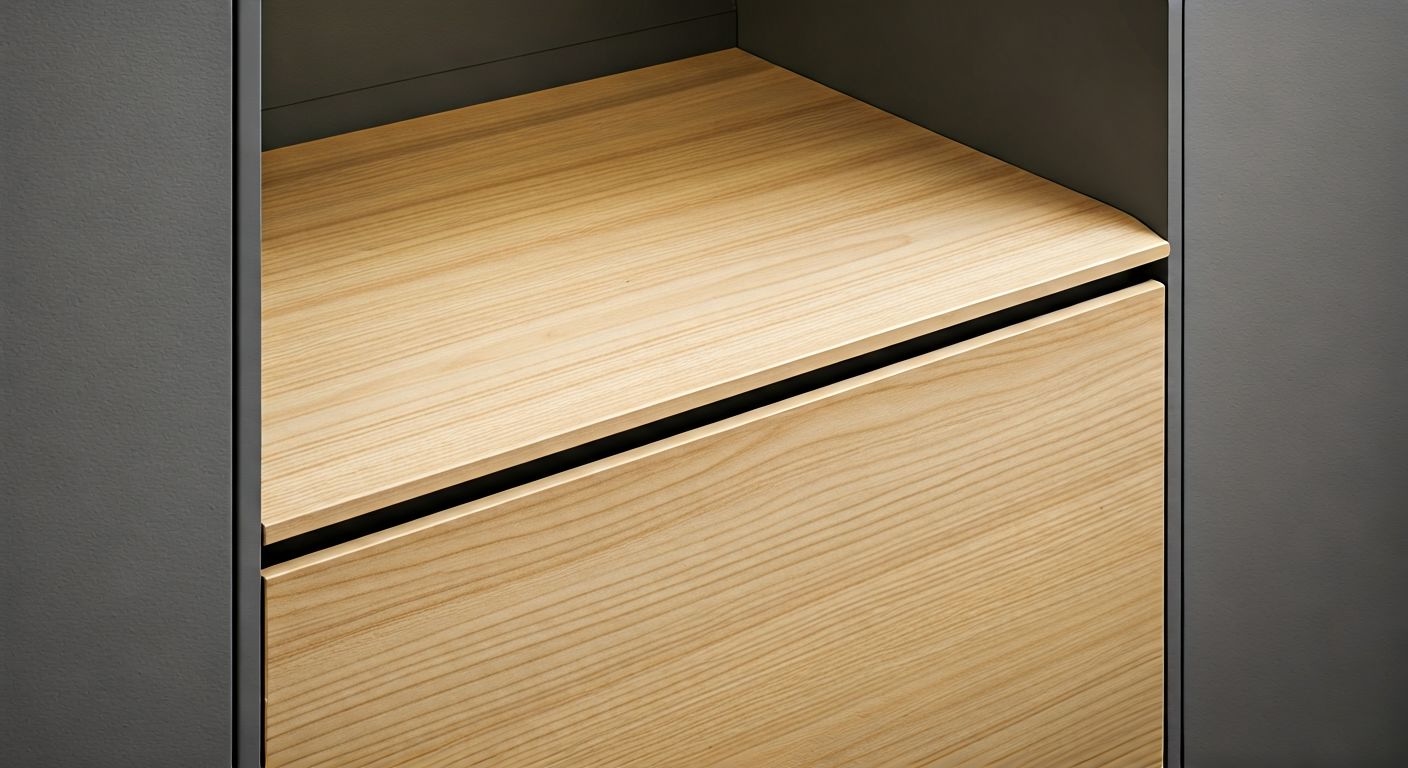 деталь узкой прихожей шкаф 35 см