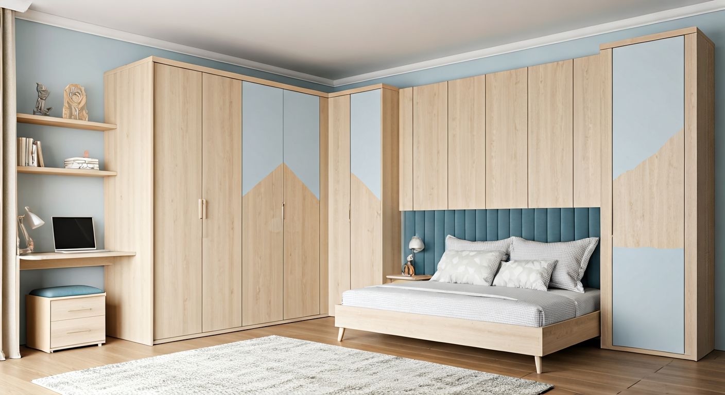 Роскошная детская комната с мебелью