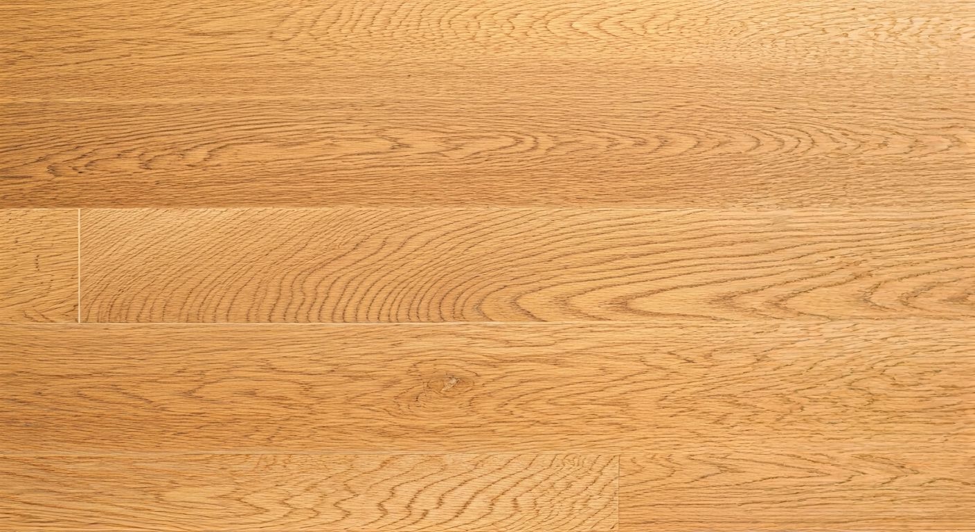 Стол из дуба и пол с контрастом