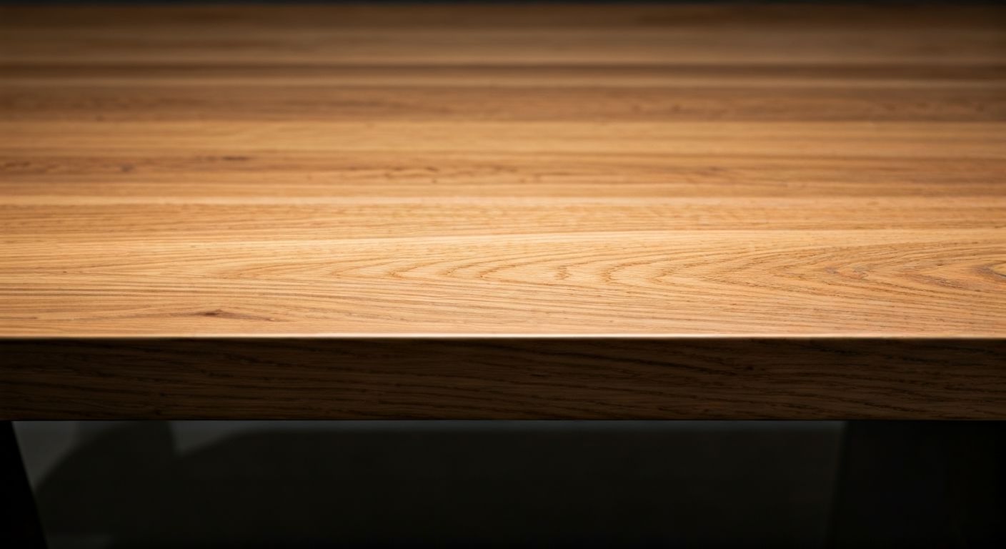 Деталь столешницы из натурального дуба