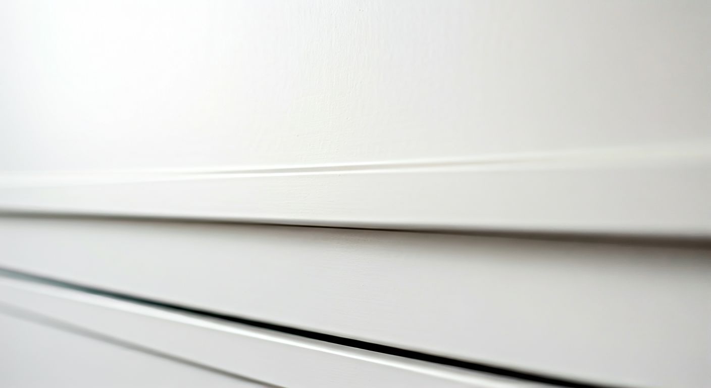 Крупный план матового фасада кухни