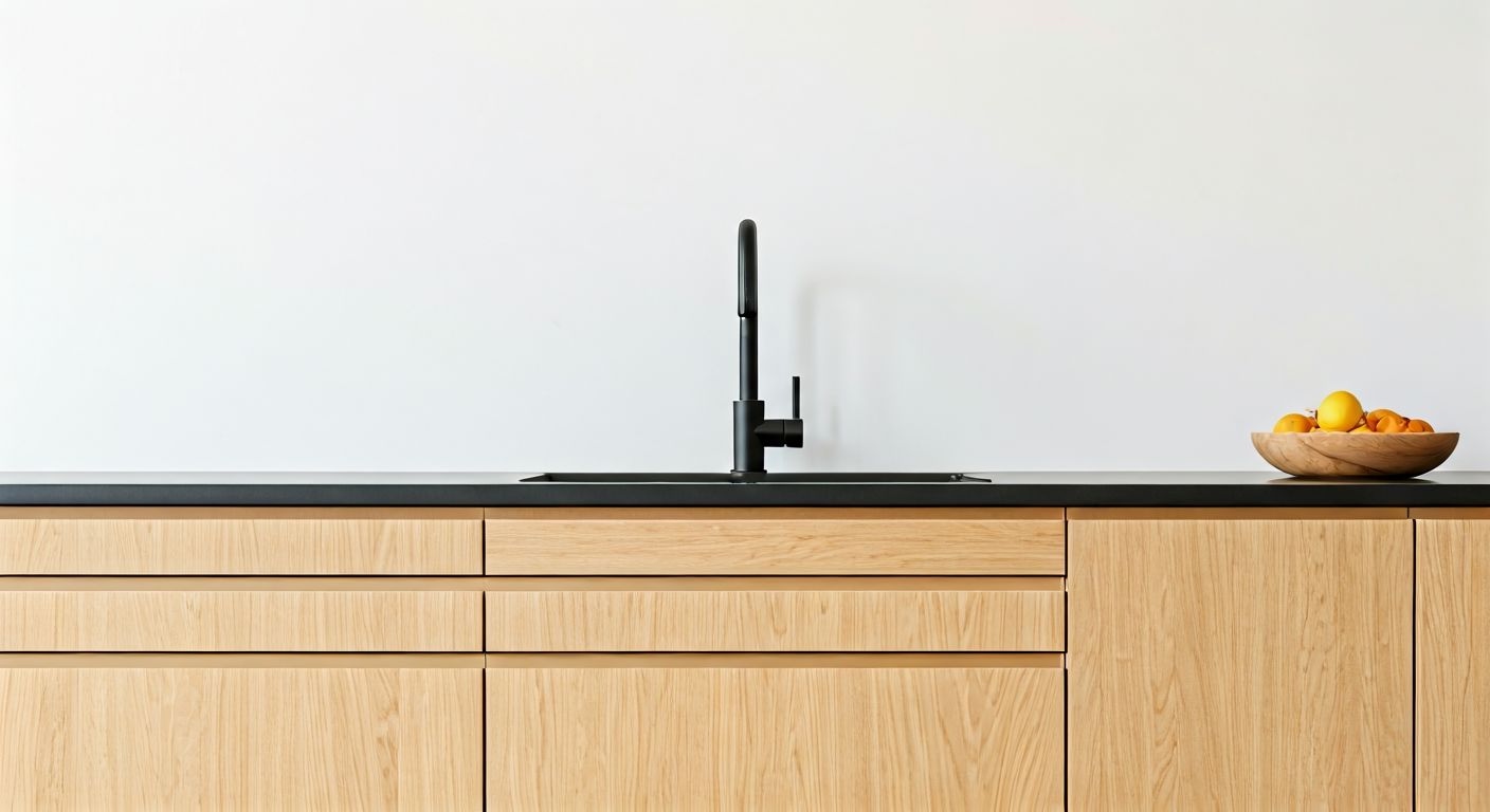 Скандинавские фасады из светлого дуба