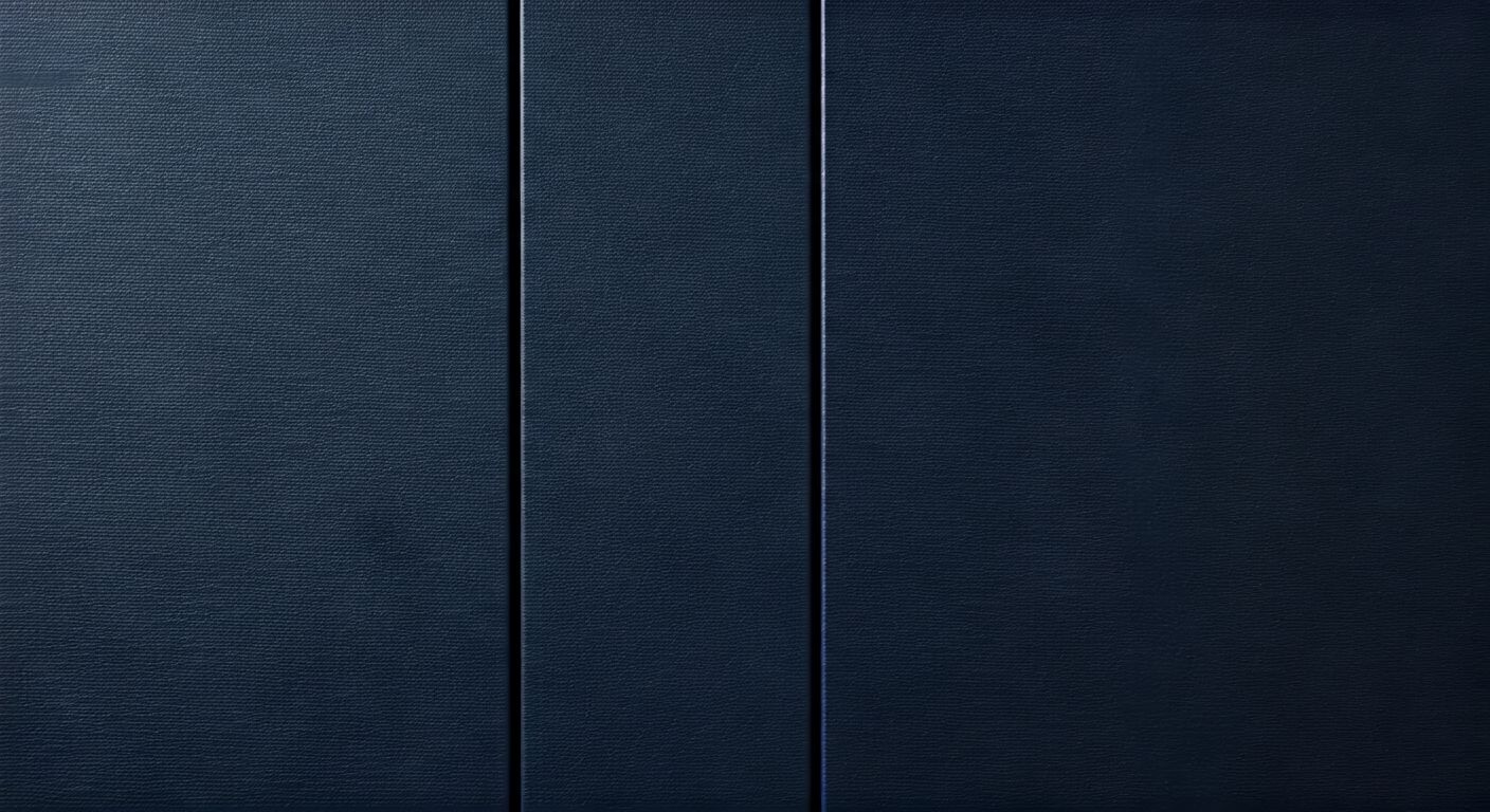 деталь матовых синих фасадов кухни