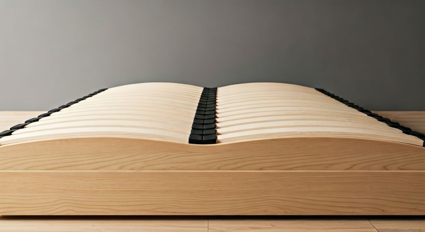 Детальный вид ортопедического основания кровати