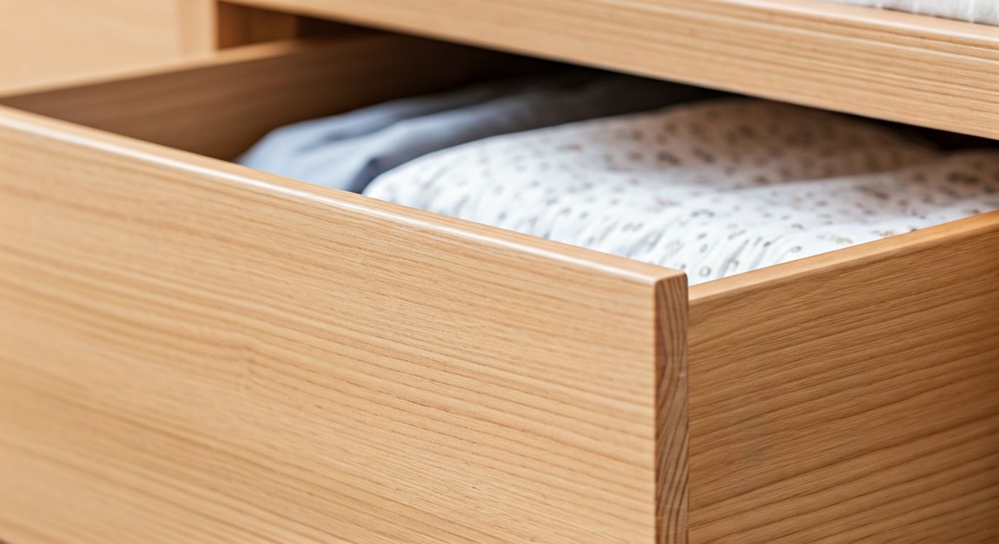 Деталь направляющих выдвижного ящика кровати