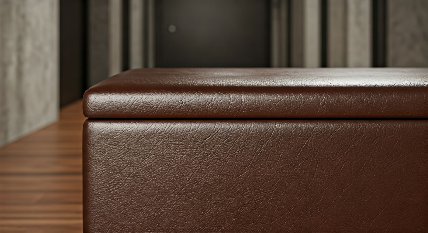 Детальный вид механизма хранения пуфа