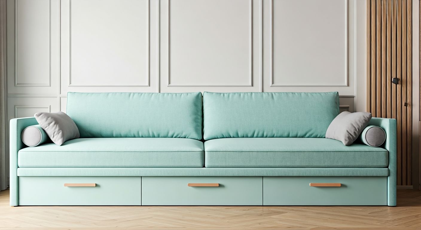 роскошный детский скандинавский диван-кровать