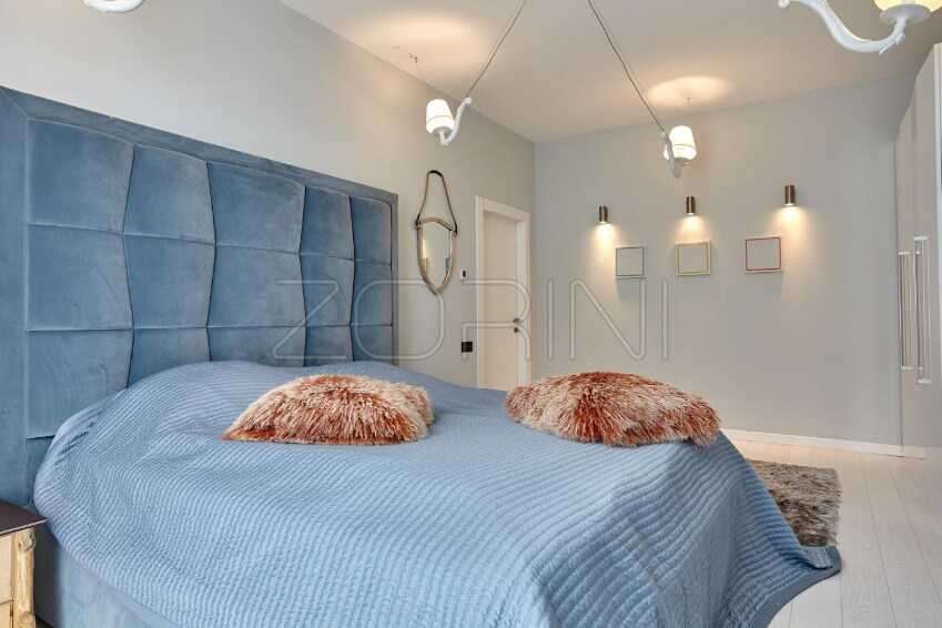 Мебель для спальни Арта синего цвета - фото