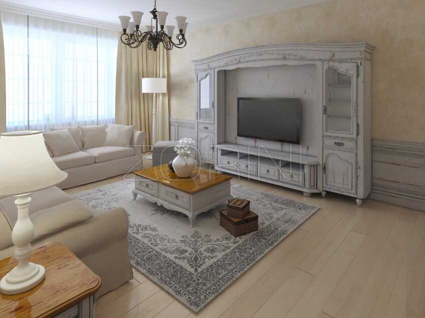 Мебель в гостиную прованс Борба - фото